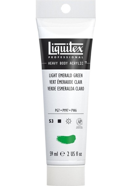 Professional Heavy Body Akrilik Boya 59ML Light Emerald Green 650 S3