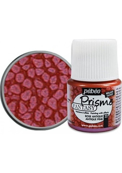 Antique Pink 45 ml Fantasy Prisme Efekt Boyası 22