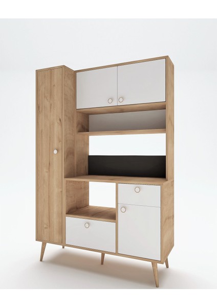 Colombia Kahve Köşesi / Çok Amaçlı Dolap / Airfryer Dolabı / Mutfak Organizeri modelleri