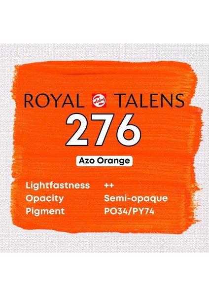 Art Creation Akrilik Boya 75ML 276 Azo Orange