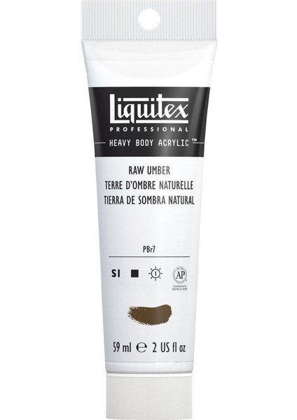Professional Heavy Body Akrilik Boya 59ML Raw Umber 331 S1 modelleri