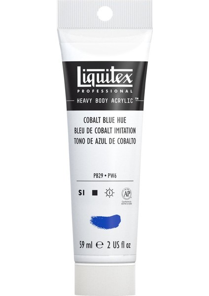 Professional Heavy Body Akrilik Boya 59ML Cobalt Blue Hue 381 S1 modelleri