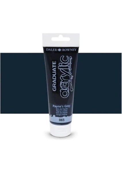 Graduate Akrilik Boya 120ML 065 Paynes Grey fiyatları