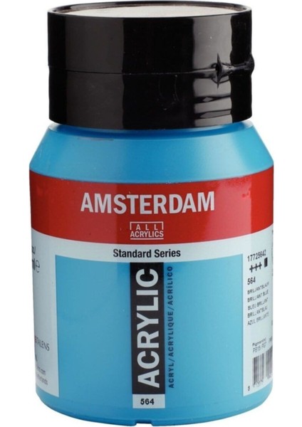 Mavi Brillant Blue Akrilik Boya 500 ml N:564