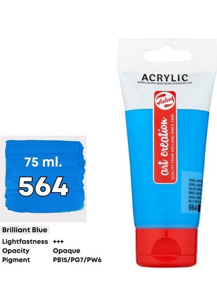 Art Creation Akrilik Boya 75ML 564 Brillant Blue