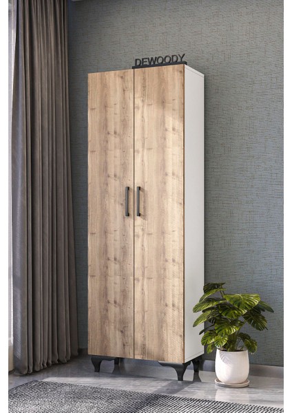 8 Raflı 2 Kapaklı Kalın Raflı Ayakkabılık Çok Amaçlı Mutfak Banyo Dolabı Kiler Dolabı fiyatları