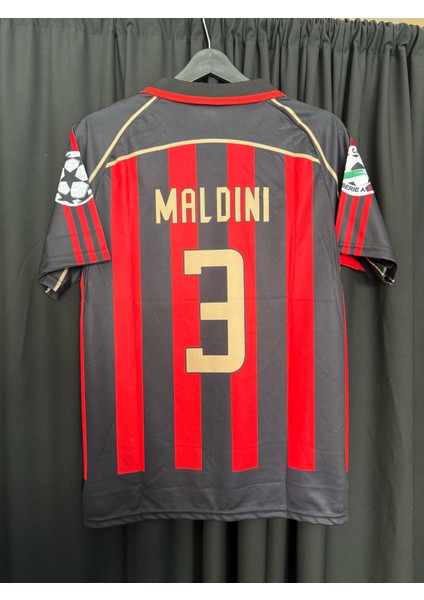 Maldini 3 .m.1.l.a.n. Efsane Yakalı Forması 2007