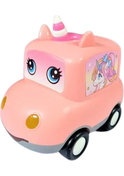Sevimli Fenomen Kumbara Unicorn Car - Şifreli Kilitli (11 x 17 x 11 cm )