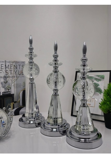 3 Lü Kristal Alem Küre fiyatları