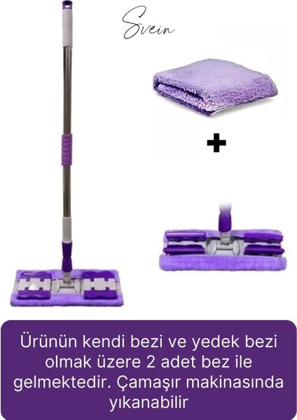 Tak Kullan Çıkart Teleskopik Saplı Yedek Bezli Mandallı Dip Köşe Dar Alan Temizleme Mop Su Emici fırsatları