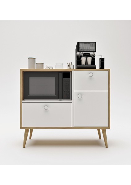 Fresh Kahve Köşesi / Çok Amaçlı Dolap / Airfryer Dolabı / Mutfak Organizeri fiyatları