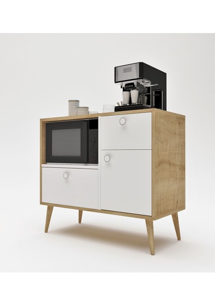 Fresh Kahve Köşesi / Çok Amaçlı Dolap / Airfryer Dolabı / Mutfak Organizeri fırsatları