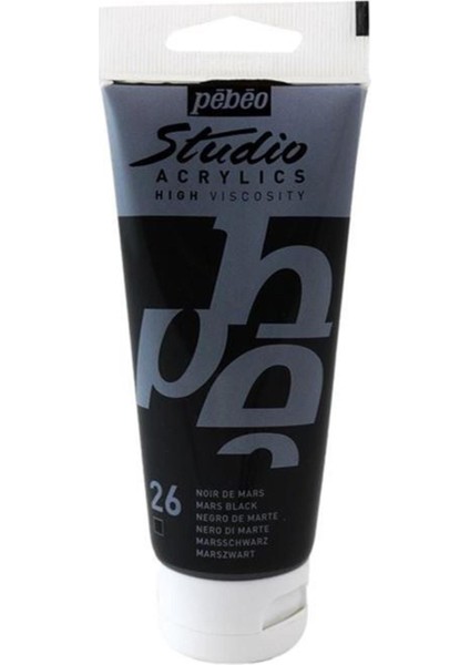 Studio Akrilik Boya Mars Black 100 ml 831/26 Kategori: Akrilik Boya