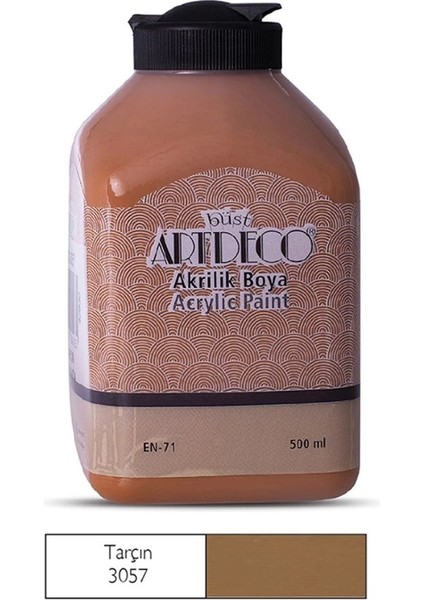 070L-3057 Akrilik Boya 500 Ml. Tarçın