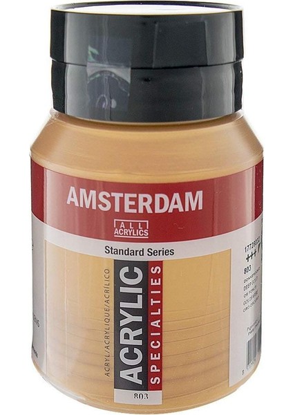 Amsterdam Akrilik Boya 500ML. N:803 Deep Gold