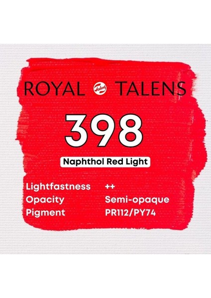 Art Creation Akrilik Boya 750ML 398 Naphthol Red Light