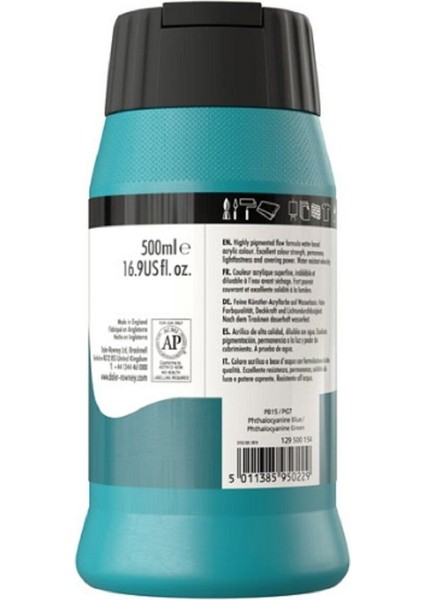 System 3 Akrilik Boya 500ML 154 Phthalo Turquise fiyatları