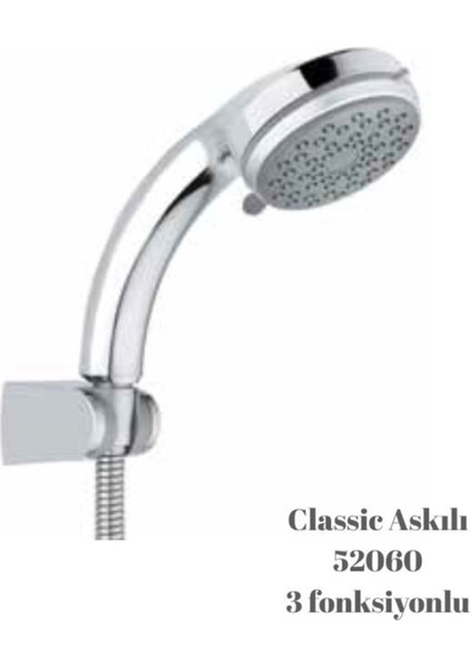 Classic Askılı Duş Seti (3fonkisyonlu)