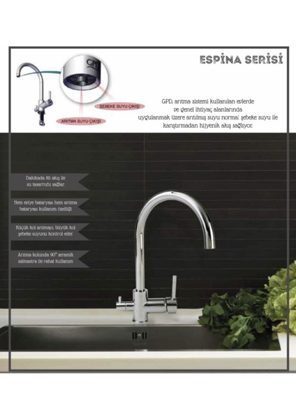 Eviye Bataryası Arıtma Çıkışlı MAR70