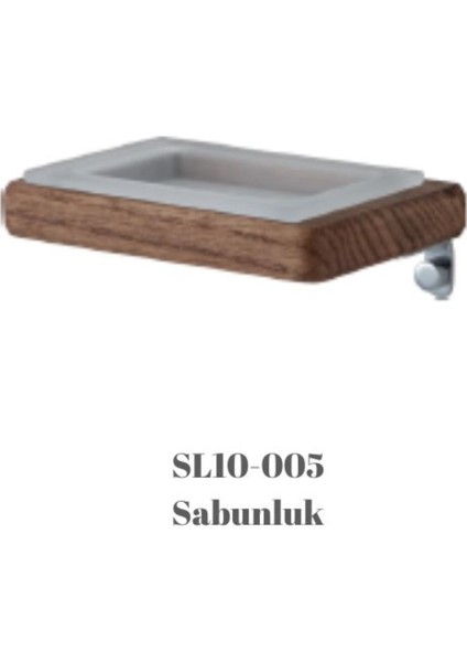 Selvi Ahşap Detaylı Banyo Seti