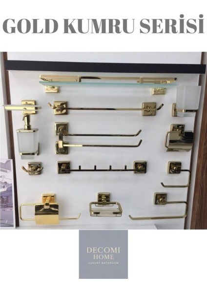 Kumru Kağıt Havluluk Kapaklı Gold (10 Yıl Paslanmaz Garantili)