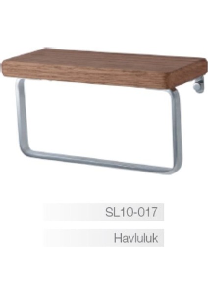 Selvi Ahşap Detay Montajlı Havluluk