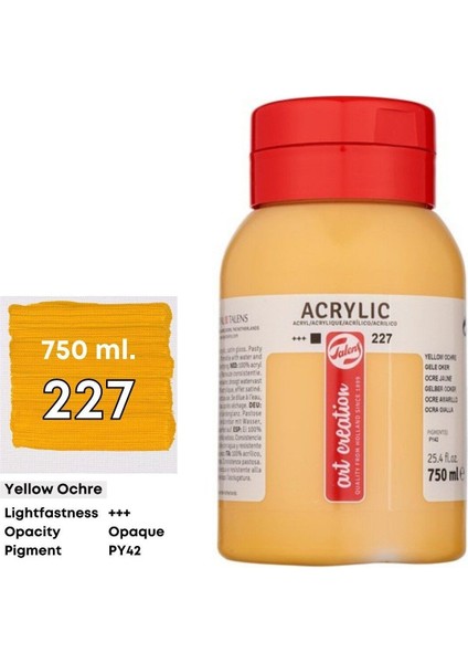 Art Creation Akrilik Boya 750ML 227 Yellow Ochre