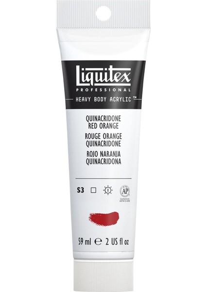 Professional Heavy Body Akrilik Boya 59ML Quinacridone Red-Orange 109 S3 modelleri