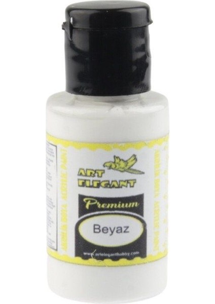 Art Elegant Akrilik Boya 30ML Beyaz
