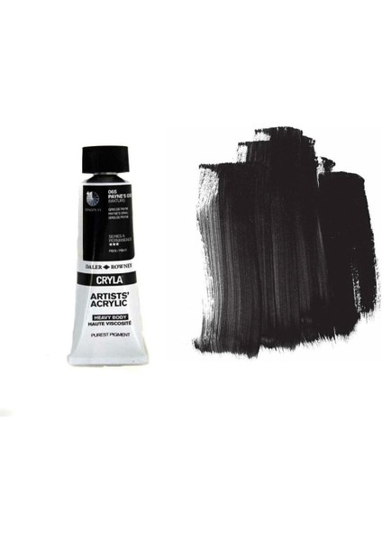 Cryla Heavy Body Artists' Akrilik Boya 75ML N:065 Payne's Gret fiyatları