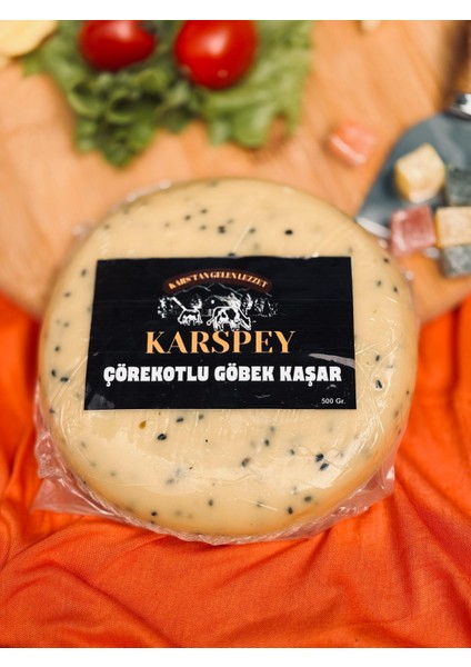 Karspey Çörekotlu Göbek Kaşar Peyniri