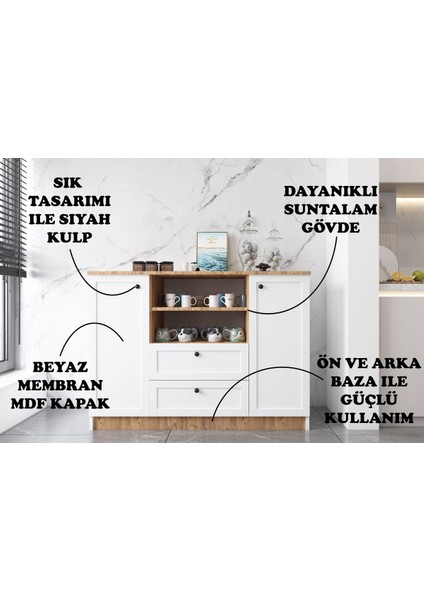 Kahve Köşesi - Çok Amaçlı Dolap