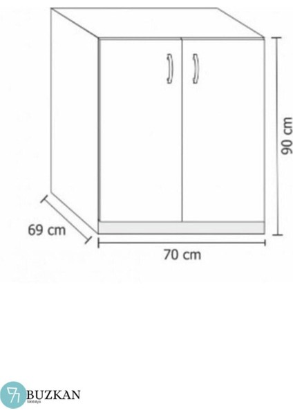 %100 Mdf Çamaşır Makinesi Dolabı Beyaz.parlak