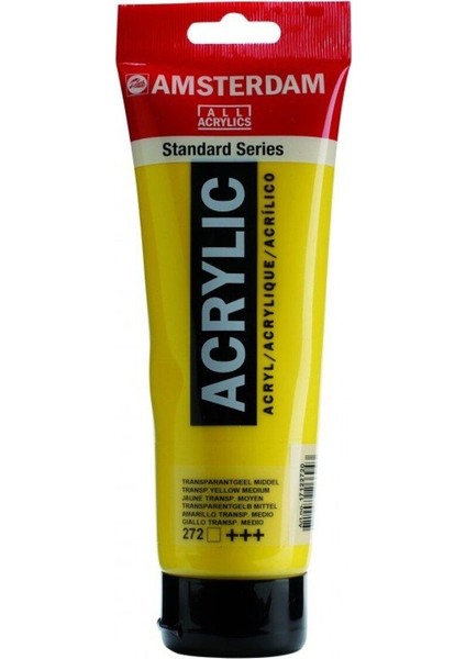 Amsterdam Akrilik Boya 120ML 272 Transp. Yellow Medium