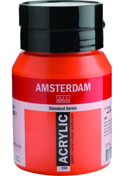 Amsterdam Akrilik Boya 500ML 398 Naphthol Red Light
