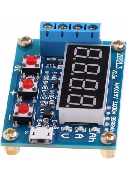 Akü Pil Kapasite Test Cihazı - 18650 Lion Batarya Deşarj ZB2L3 fırsatları