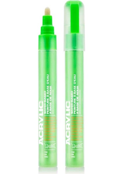 Akrilik Markör Ince Uç 2mm Acid Green (Fluo) F6000