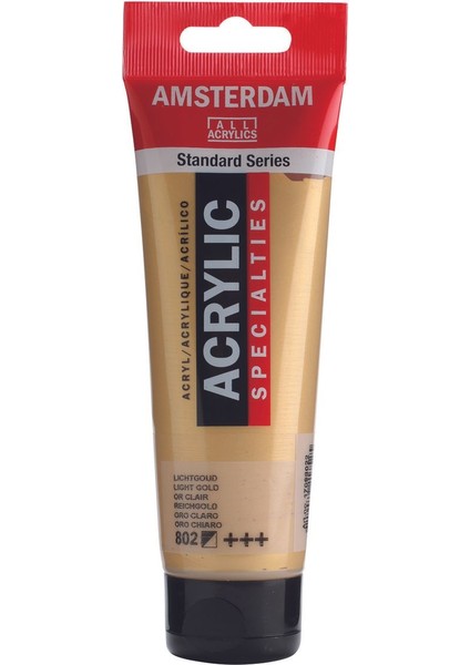 Amsterdam Akrilik Boya 120ML. N:802 Light Gold