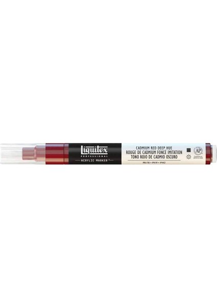 Professional Akrilik Markör Ince Uç 2mm Cadmium Red Deep Hue 311 modelleri