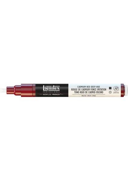 Professional Akrilik Markör Ince Uç 2mm Cadmium Red Deep Hue 311 fırsatları