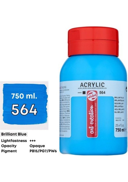 Art Creation Akrilik Boya 750ML 564 Brillant Blue modelleri
