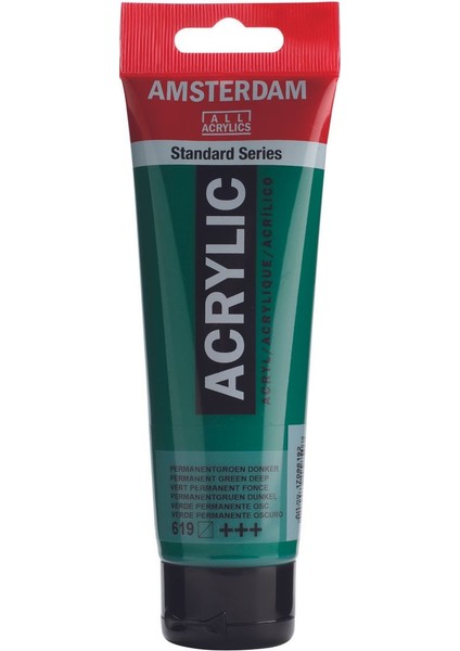 Amsterdam Akrilik Boya 120ML. N:619 Permanent Green Deep