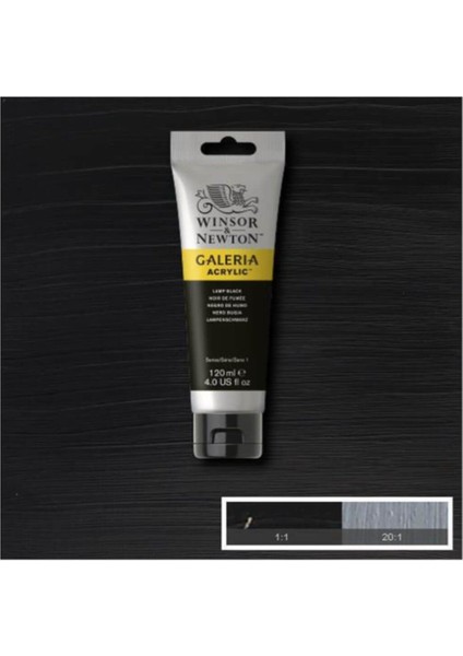Galeria Akrilik Boya 120 Ml. 337 Lamp Black fiyatları