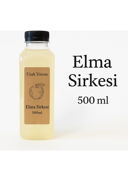 Ev Yapımı Elma Sirkesi 500 ml