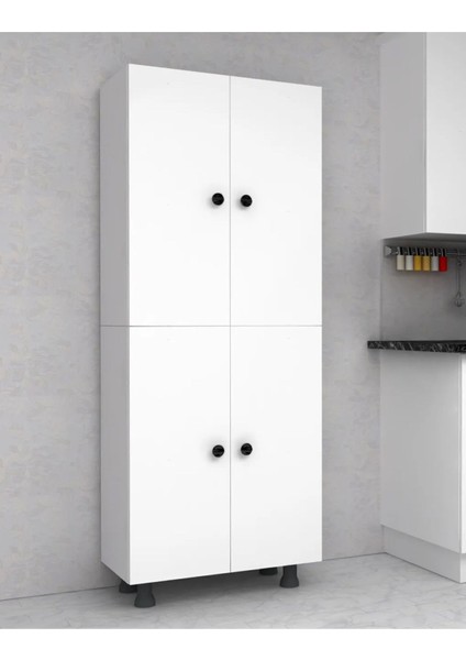 Çok Amaçlı Kiler Dolabı, Erzak Dolabı, Mutfak Dolabı, Banyo, Balkon, Ofis Dolabı (68,5X36X180CM) modelleri