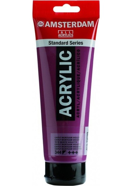 Amsterdam Akrilik Boya 120ML 344 Caput Mortum Violet