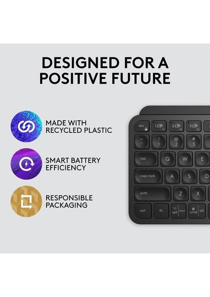 Mx Keys Mini Kablosuz Ingilizce Q Klavye Siyah