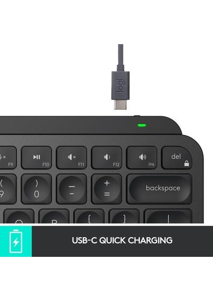 Mx Keys Mini Kablosuz Ingilizce Q Klavye Siyah
