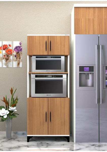 % 100 Mdf Çok Amaçlı Dolap, Fırın ve Mikro Fırınlık Dolap