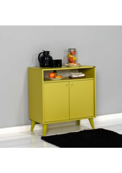 London Çok Amaçlı Dolap ADR-220-YY-1 Yeşil